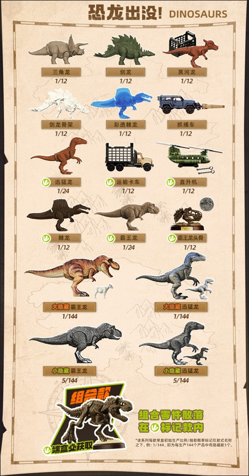 Blokees Figures - Jurassic World TERRAVENTURE TS01 Box