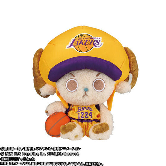 One Piece x NBA Choppers Plush - Chopper (Los Angeles Lakers) Limited Edition