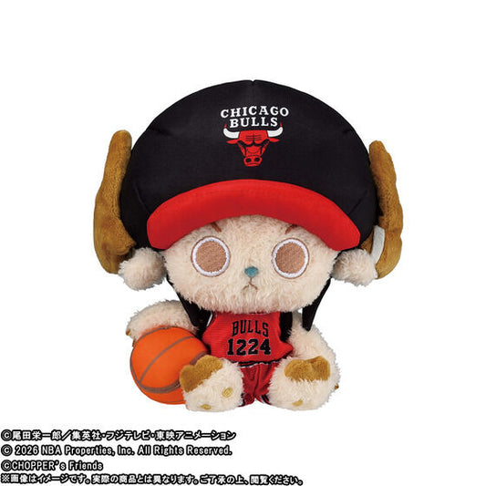 One Piece x NBA Choppers Plush - Chopper (Chicago Bulls) Limited Edition