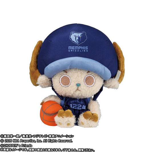One Piece x NBA Choppers Plush - Chopper (Memphis Grizzlies) Limited Edition