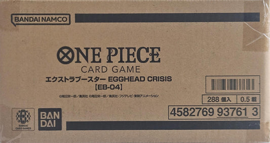 One Piece Card Game Extra Booster Egghead Crisis EB-04 Case (Japanese)