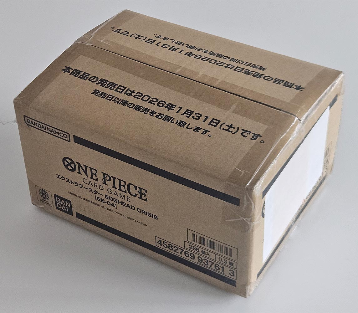 One Piece Card Game Extra Booster Egghead Crisis EB-04 Case (Japanese)