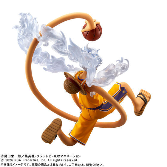 One Piece x NBA Master Stars Piece - The Monkey D. Luffy Gear 5 (Los Angeles Lakers Ver.) Limited Edition