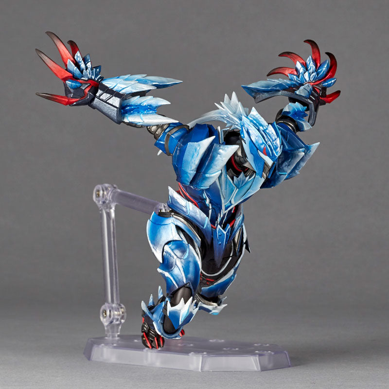 Revoltech Amazing Yamaguchi Monster Hunter Rise Sunbreak - Hunter - Lunagaron Armor Set Limited Edition