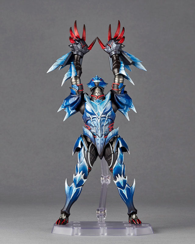Revoltech Amazing Yamaguchi Monster Hunter Rise Sunbreak - Hunter - Lunagaron Armor Set Limited Edition