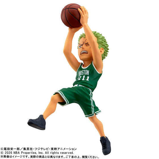 One Piece x NBA World Collectable Figure - Zoro (Boston Celtics) Limited Edition