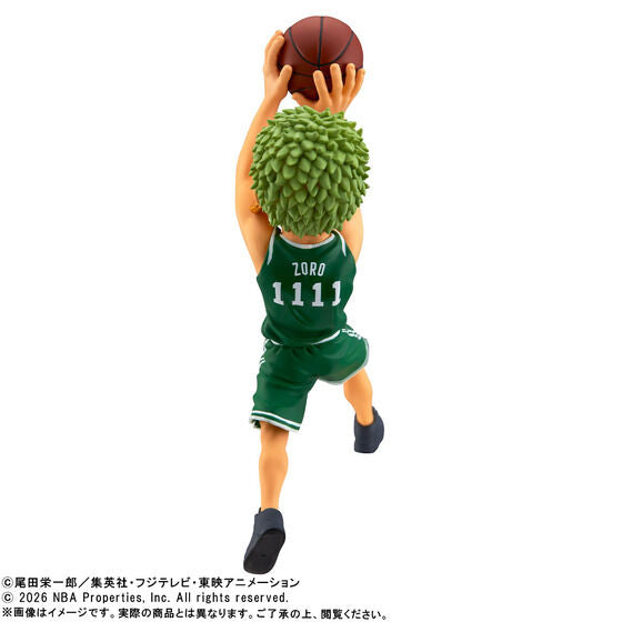 One Piece x NBA World Collectable Figure - Zoro (Boston Celtics) Limited Edition