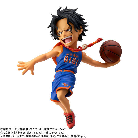 One Piece x NBA World Collectable Figure - Ace (New York Knicks) Limited Edition