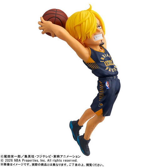 One Piece x NBA World Collectable Figure - Sanji (Indiana Pacers) Limited Edition