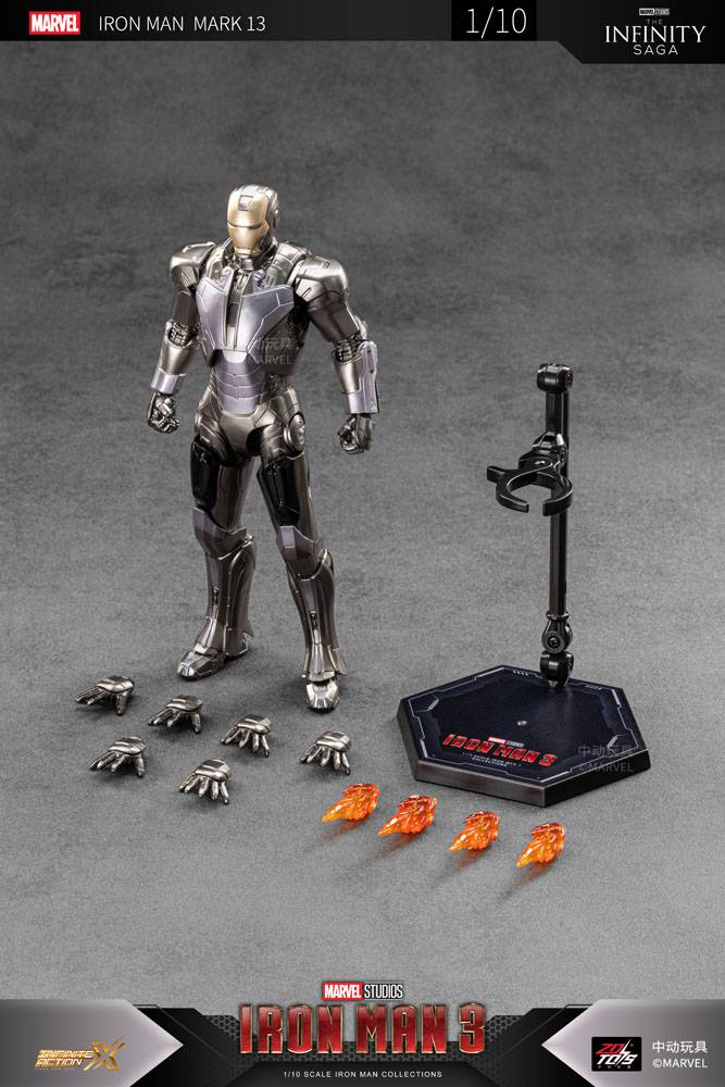 Infinity Action X: Iron Man 3 - Iron Man Mk 13 Action Figure