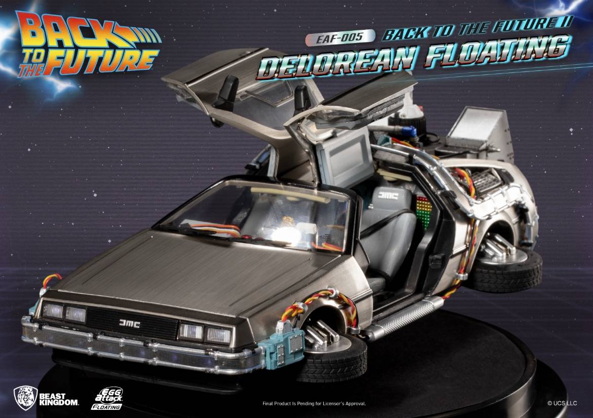 Back to the Future Part II - Delorean Floating
