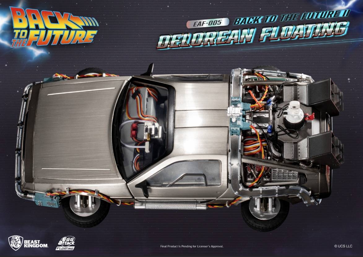 Back to the Future Part II - Delorean Floating