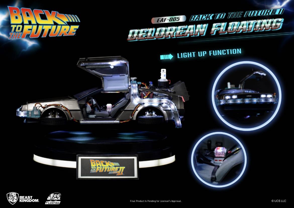 Back to the Future Part II - Delorean Floating