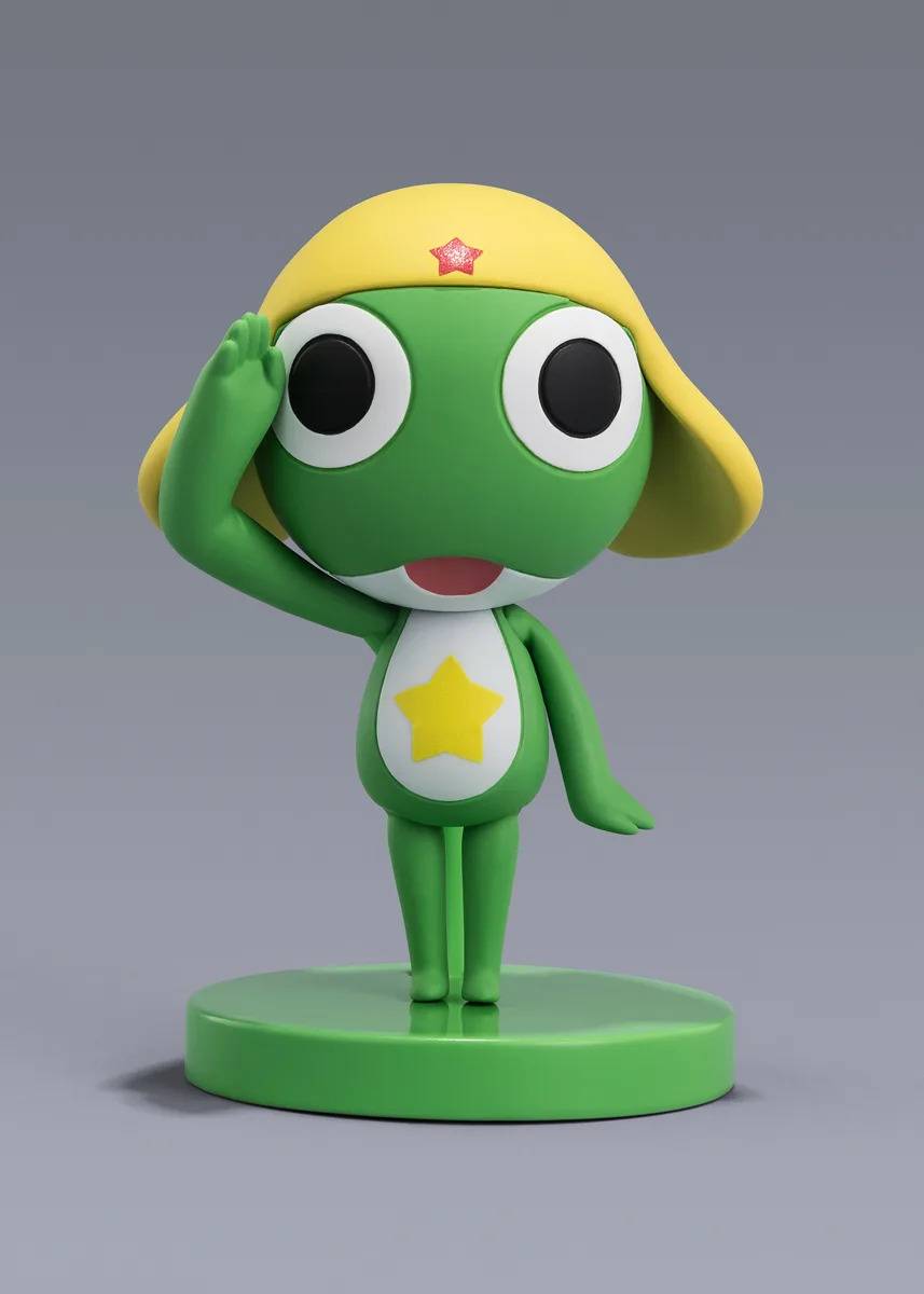 S.H. Figuarts Sergeant Keroro - Seargent Keroro & Pekoponian Suit Set