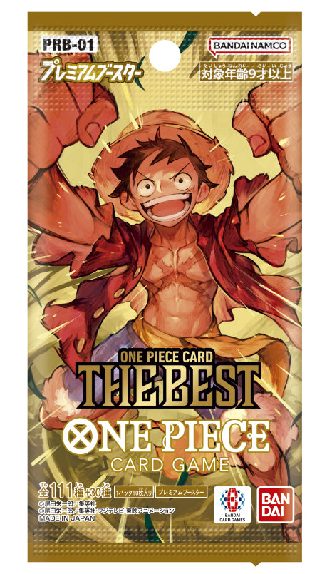 One Piece Card Game Premium Booster ONE PIECE CARD THE BEST PRB-01 :Box(10packs) (Reissue)