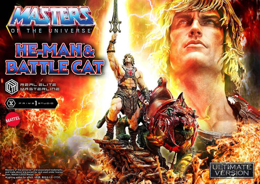 Real Elite Masterline Masters of the Universe - He-Man and Battle Cat Ultimate Edition