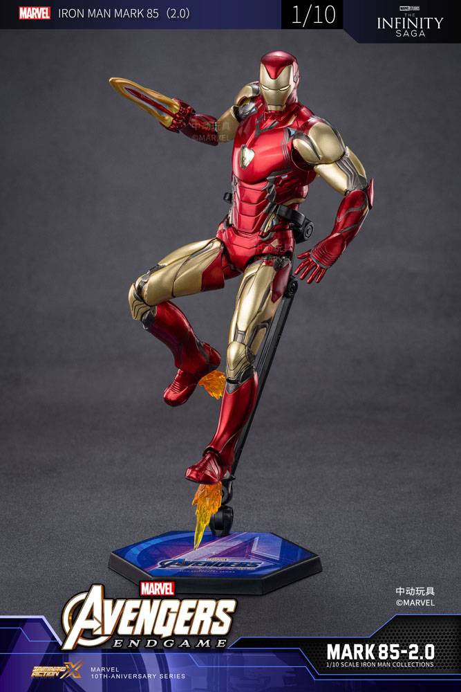 Infinity Action X: Avengers: Endgame - Iron Man Mk 85 Ver. 2.0