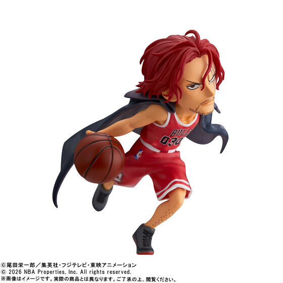 One Piece x NBA World Collectable Figure - Shanks (Chicago Bulls) Limited Edition