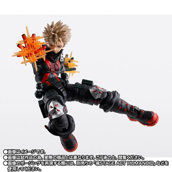 S.H. Figuarts My Hero Academia - Katsuki Bakugo -The Beginning- TamashiWeb Exclusive