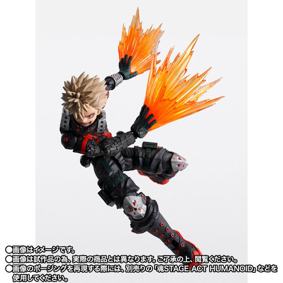 S.H. Figuarts My Hero Academia - Katsuki Bakugo -The Beginning- TamashiWeb Exclusive
