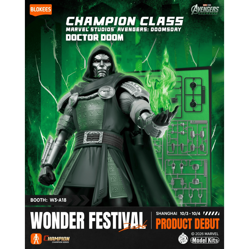 Marvel Champion Class Avengers: Doomsday - Doctor Doom Plastic Kit