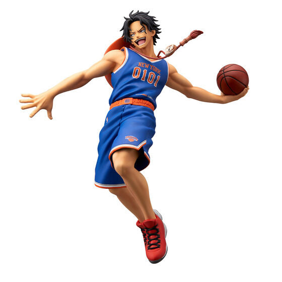 One Piece x NBA Master Stars Piece - The Portgas D. Ace (New York Knicks) Limited Edition