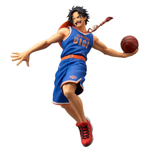 One Piece x NBA Master Stars Piece - The Portgas D. Ace (New York Knicks) Limited Edition