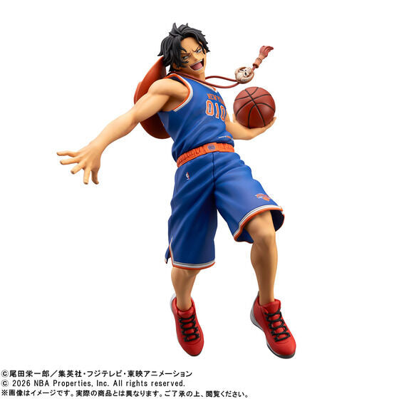 One Piece x NBA Master Stars Piece - The Portgas D. Ace (New York Knicks) Limited Edition