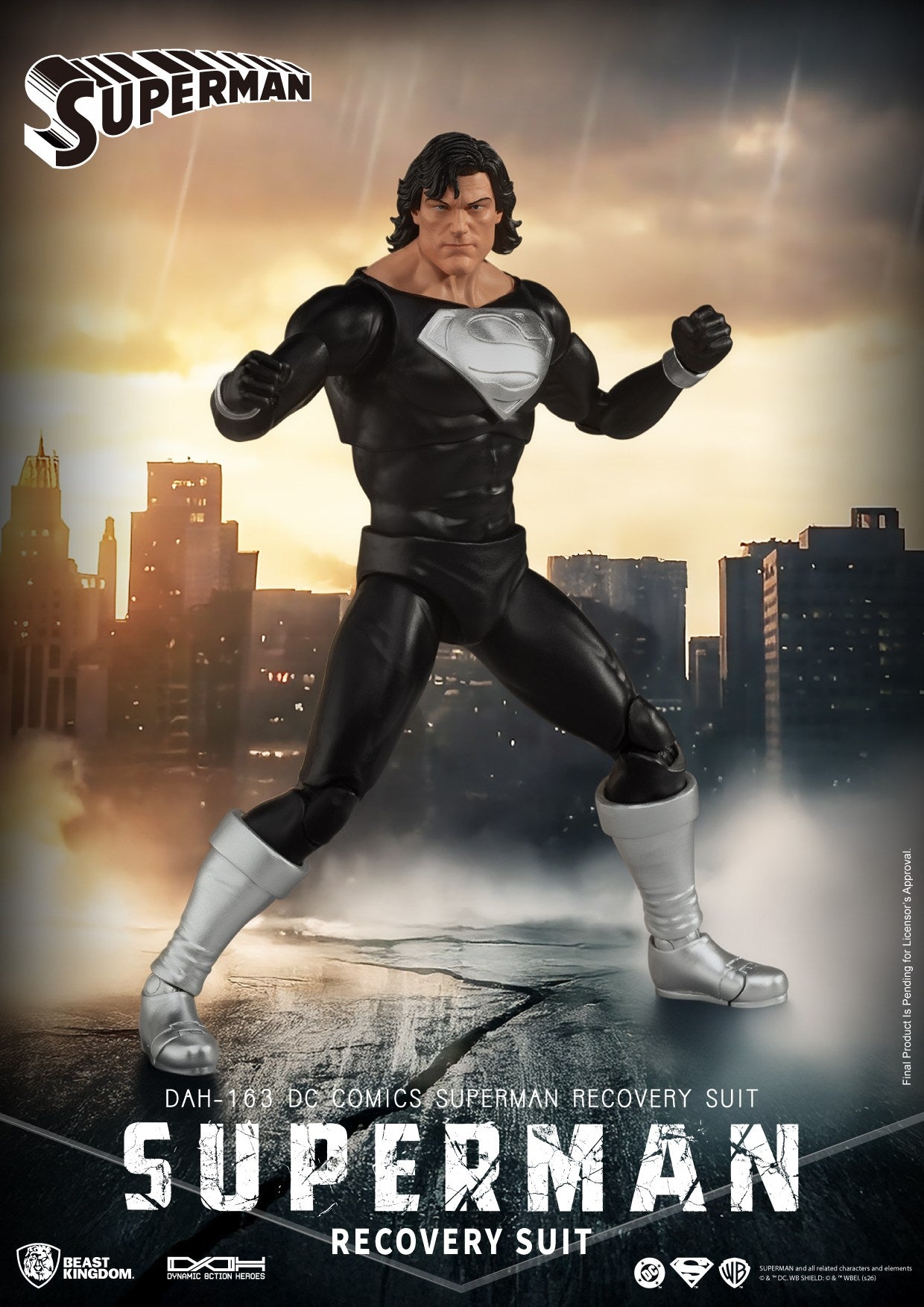 DAH-163 DC Comics Superman Recovery suit (WALMART COLLECTOR CON EXCLUSIVE)