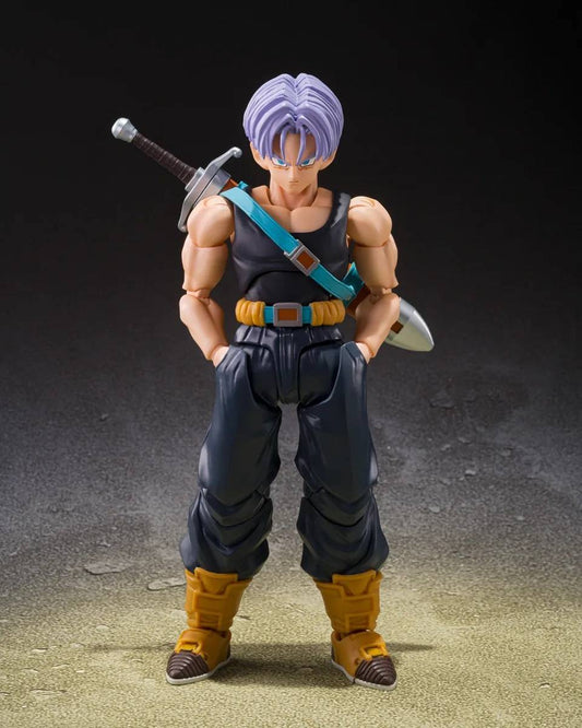 S.H. Figuarts Dragon Ball Z Fighters - Trunks (Z Fighters) with Special Display Base