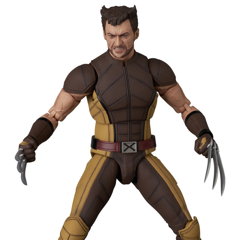 MAFEX Deadpool & Wolverine - Wolverine (Brown Ver.)