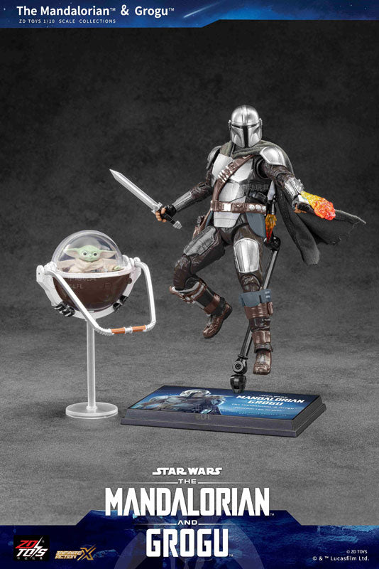 Star Wars: The Mandalorian & Grogu - Mandalorian and Grogu Action Figures Set