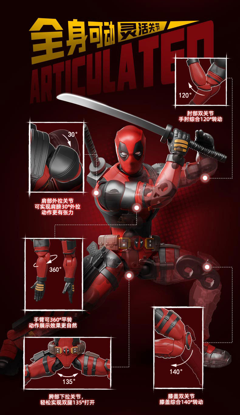 Marvel Deadpool Wolverine - Deadpool Blokees