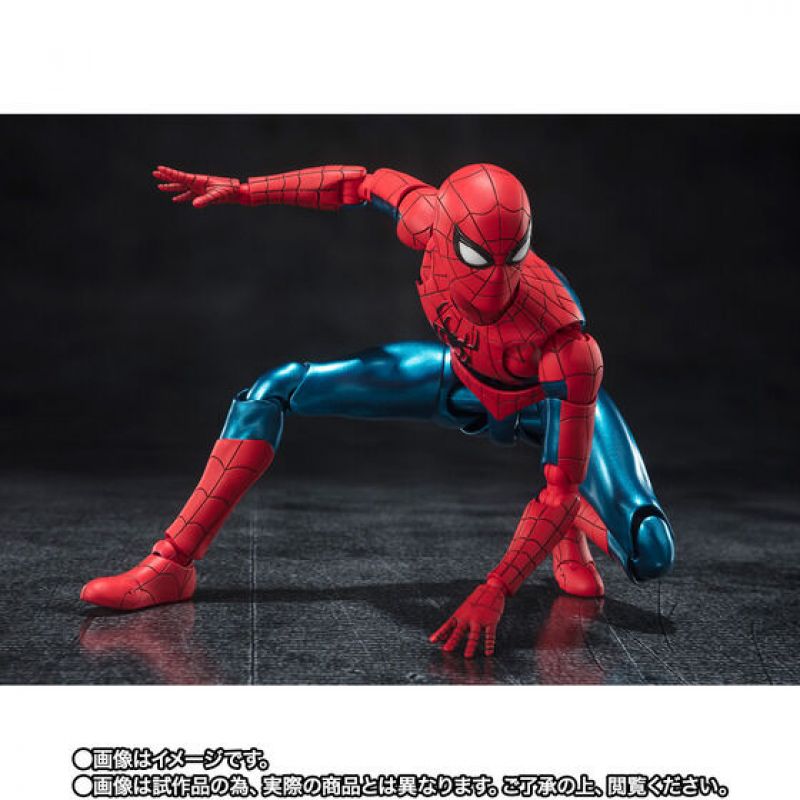 S.H. Figuarts Spider-Man: No Way Home - Spider-Man (New Red & Blue Suit) TamashiWeb Exclusive