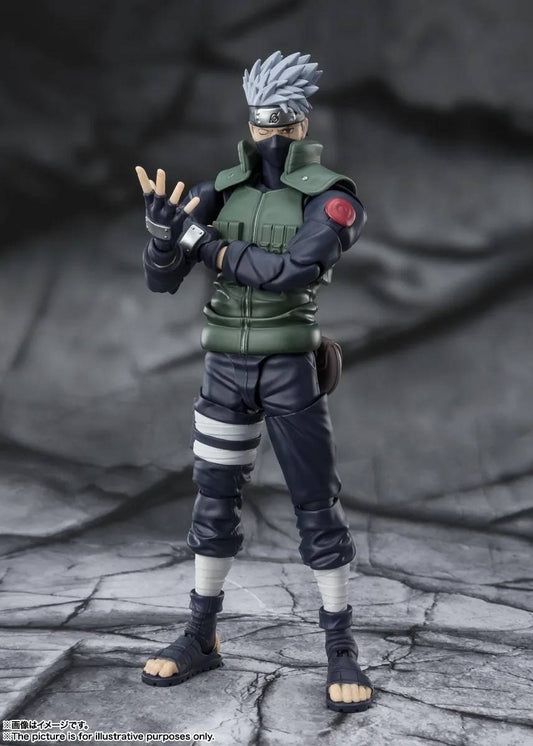 S.H. Figuarts Naruto Shippuden - Kakashi Hatake -The Famed Sharingan Hero- (Reissue)