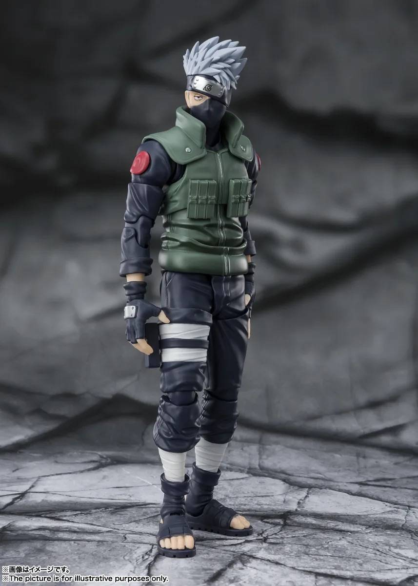 S.H. Figuarts Naruto Shippuden - Kakashi Hatake -The Famed Sharingan Hero- (Reissue)