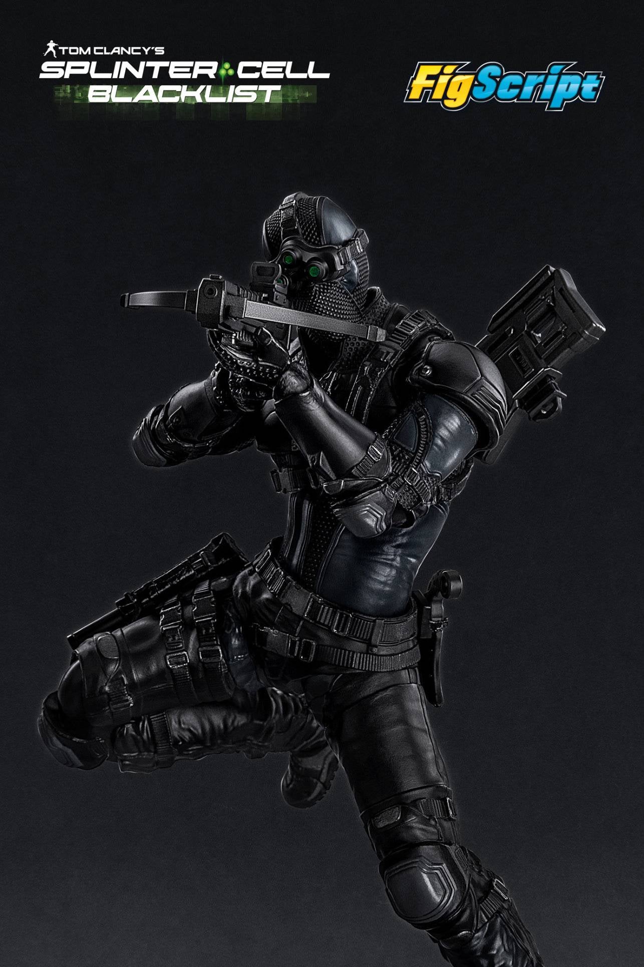 CCS TOYS FigScript Tom Clancy’s Splinter Cell Blacklist Sam Fisher