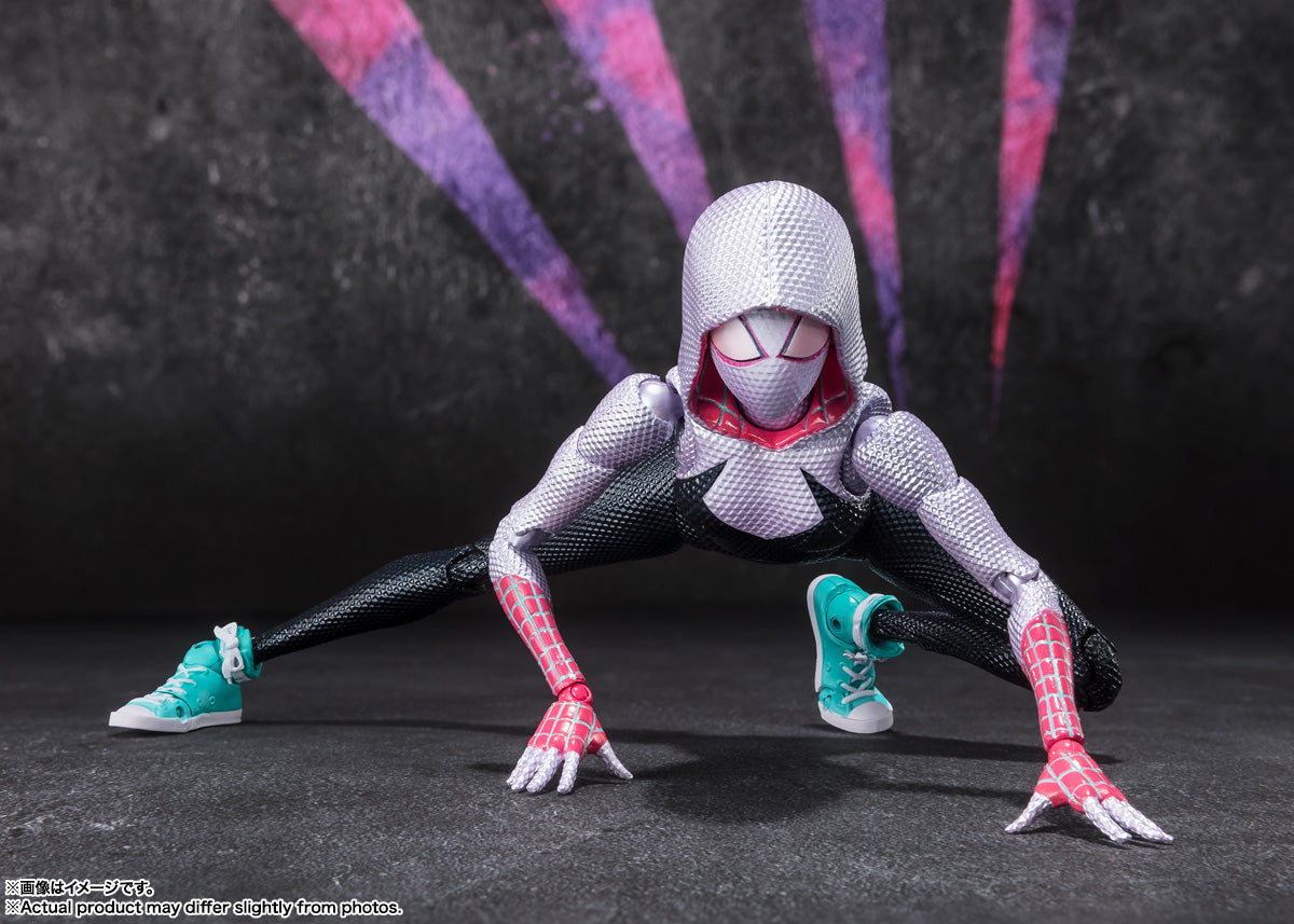 S.H.Figuarts Spider-Gwen (Spider-man:Across The Spider-Verse) -1610 Rooftop Ver.- Tamashii Nations Tokyo Limited