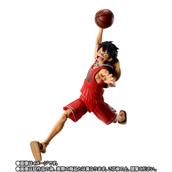 S.H. Figuarts One Piece x NBA - Monkey D. Luffy: Chicago Bulls Ver. TamashiWeb Exclusive
