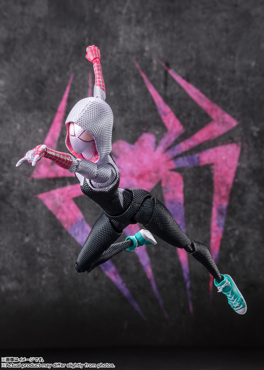 S.H.Figuarts Spider-Gwen (Spider-man:Across The Spider-Verse) -1610 Rooftop Ver.- Tamashii Nations Tokyo Limited