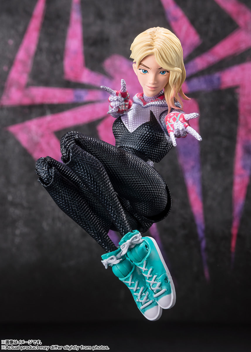 S.H.Figuarts Spider-Gwen (Spider-man:Across The Spider-Verse) -1610 Rooftop Ver.- Tamashii Nations Tokyo Limited