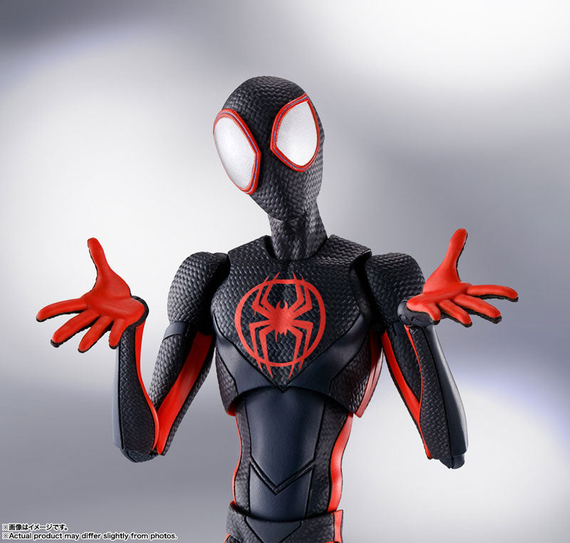 S.H.Figuarts Spider-Man (Miles Morales) Spider-Man:Across The Spider-Verse -1610 Rooftop Ver.- Tamashii Nations Tokyo Limited