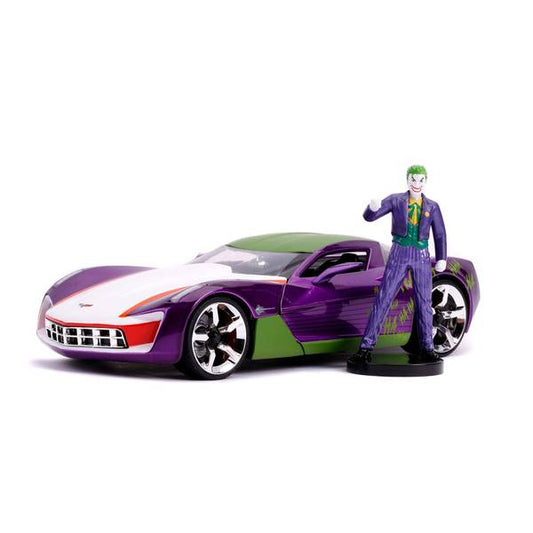 Corvette Stingray 2009 with Joker Figure