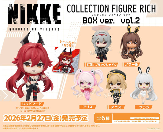 Goddess of Victory: Nikke - Collection Figure RICH BOX Ver. Vol. 2 Box (8 Pcs)