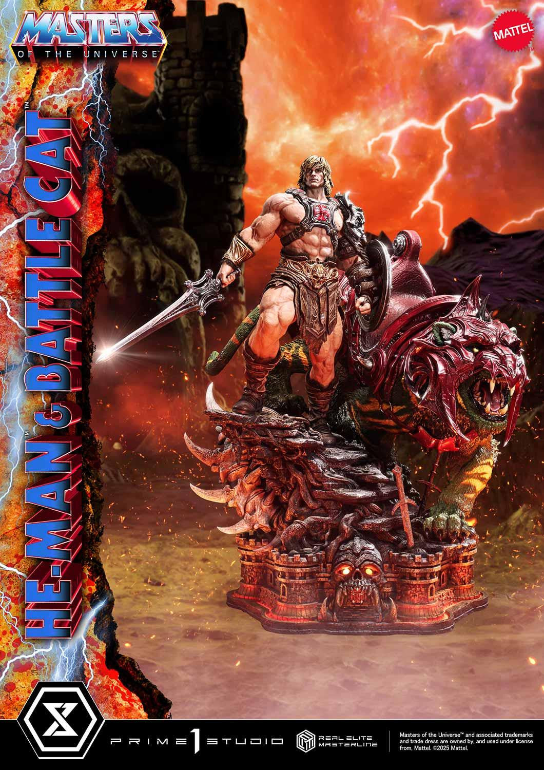 Real Elite Masterline Masters of the Universe - He-Man and Battle Cat Ultimate Edition