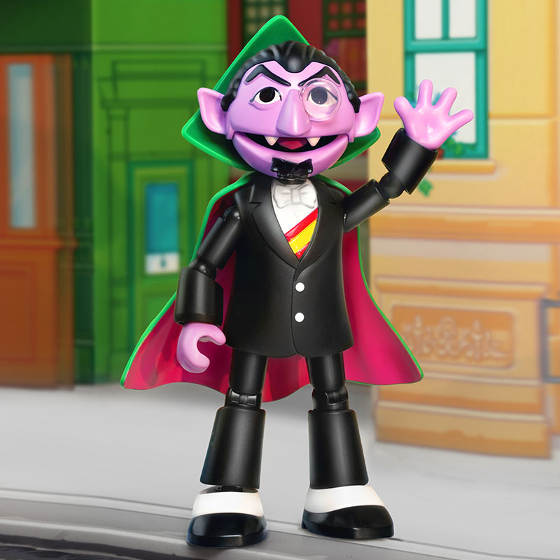 Blokees Figures - Sesame Street preCOOL 08 Count von Count