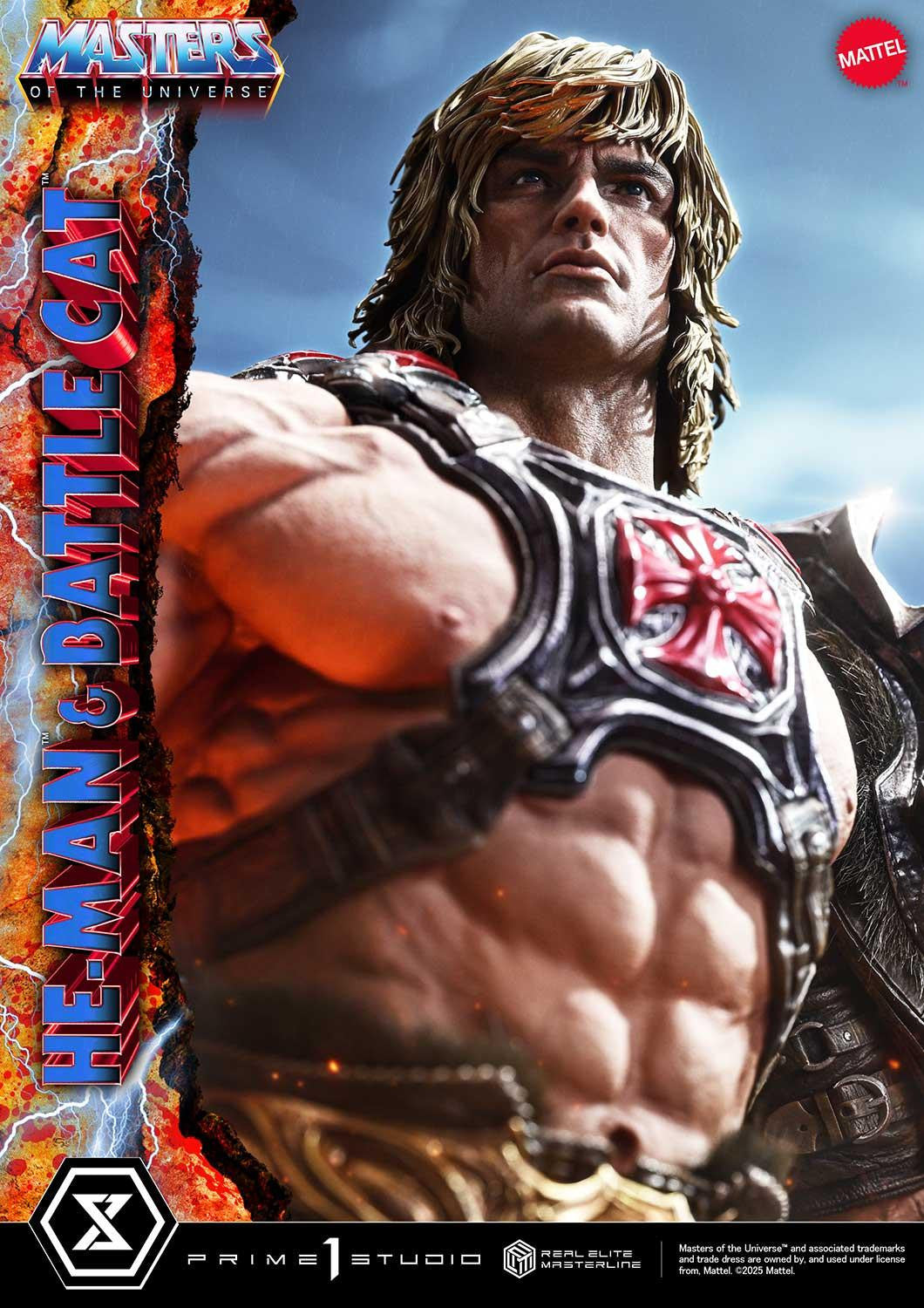 Real Elite Masterline Masters of the Universe - He-Man and Battle Cat Ultimate Edition