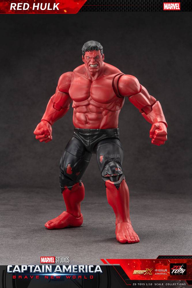 Infinity Action X: Captain America: Brave New World - Red Hulk Action Figure