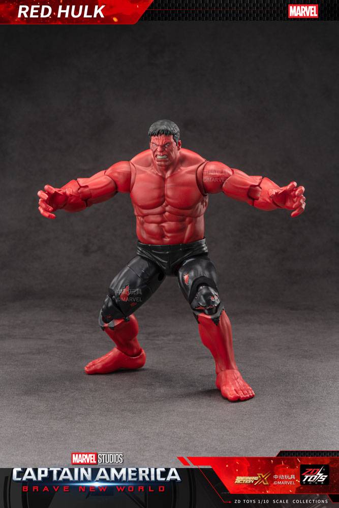Infinity Action X: Captain America: Brave New World - Red Hulk Action Figure