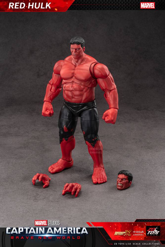Infinity Action X: Captain America: Brave New World - Red Hulk Action Figure